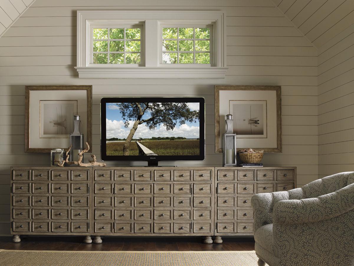 Lexington Twilight Bay Andrews Media Console MEDIA + TV STANDS