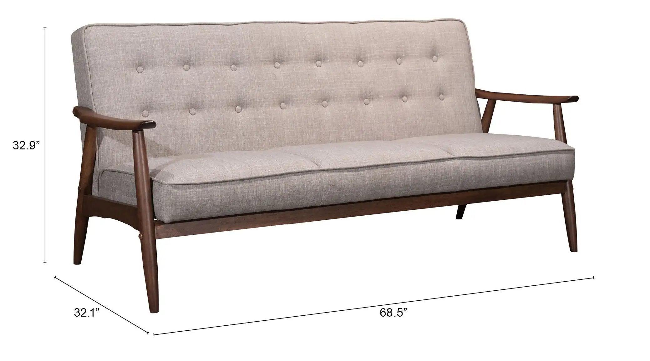 Zuo Rocky Sofa - Thumbnail 3