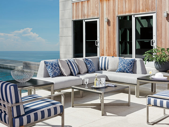 American Home Furniture | Tommy Bahama Outdoor  - Del Mar Rectangular Cocktail Table