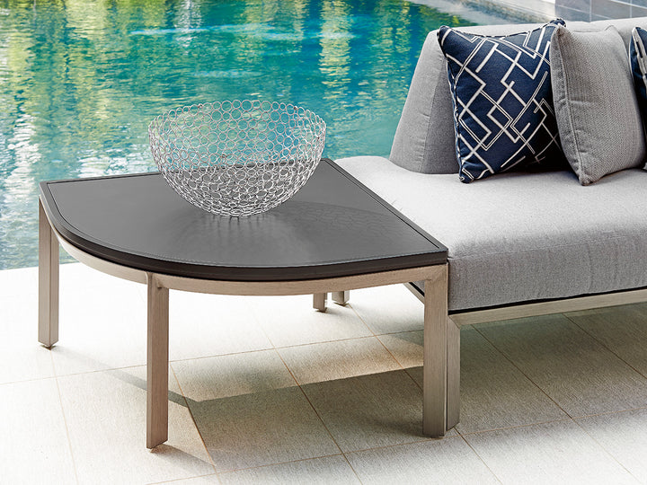 American Home Furniture | Tommy Bahama Outdoor  - Del Mar Sectional Corner Table