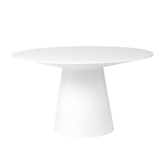 Euro Style Wesley 53" Round Dining Table  Matte White DINING TABLES