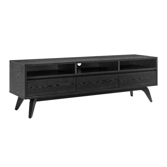 Euro Style Lawrence Media Stand MEDIA + TV STANDS