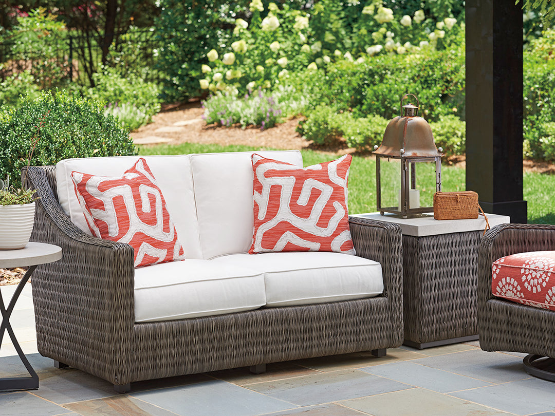 American Home Furniture | Tommy Bahama Outdoor  - Ocean Terrace Square End Table