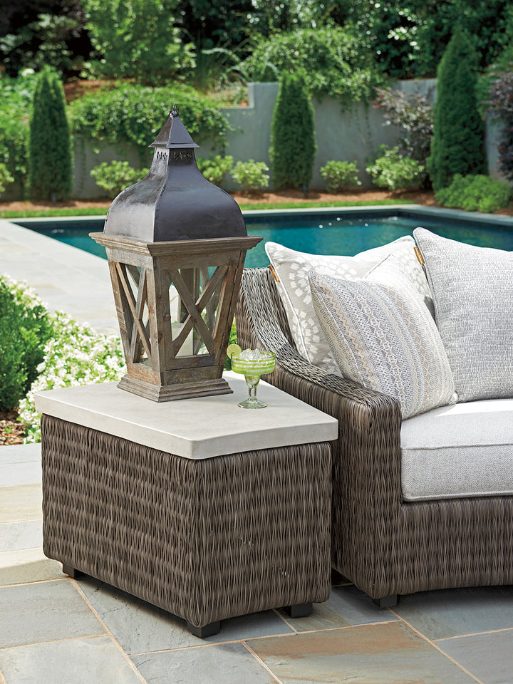American Home Furniture | Tommy Bahama Outdoor  - Ocean Terrace Accent Table
