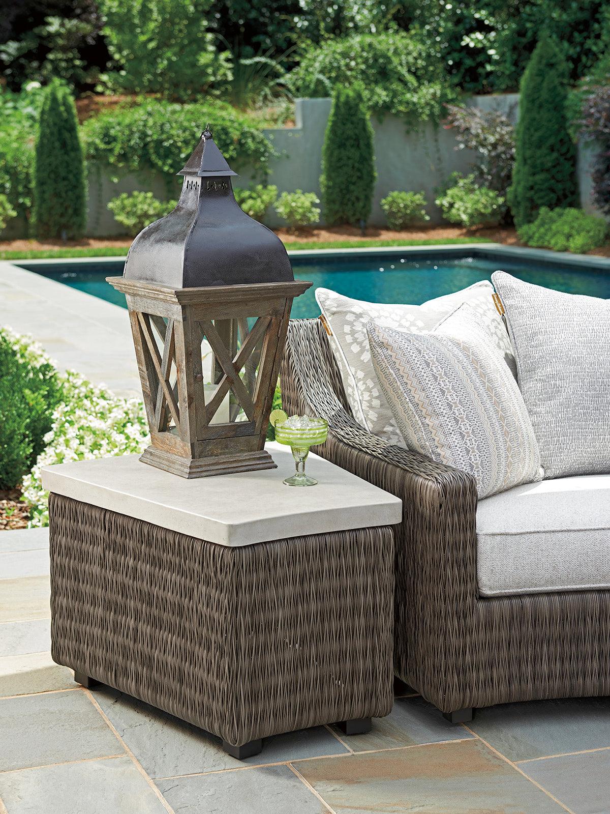 Tommy Bahama Outdoor Ocean Terrace Accent Table OUTDOOR ACCENT TABLES