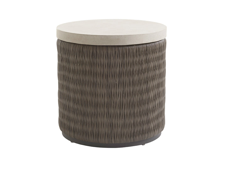 American Home Furniture | Tommy Bahama Outdoor  - Ocean Terrace Round End Table
