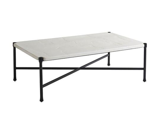 Tommy Bahama Outdoor Pavlova Rectangular Cocktail Table OUTDOOR COFFEE TABLES