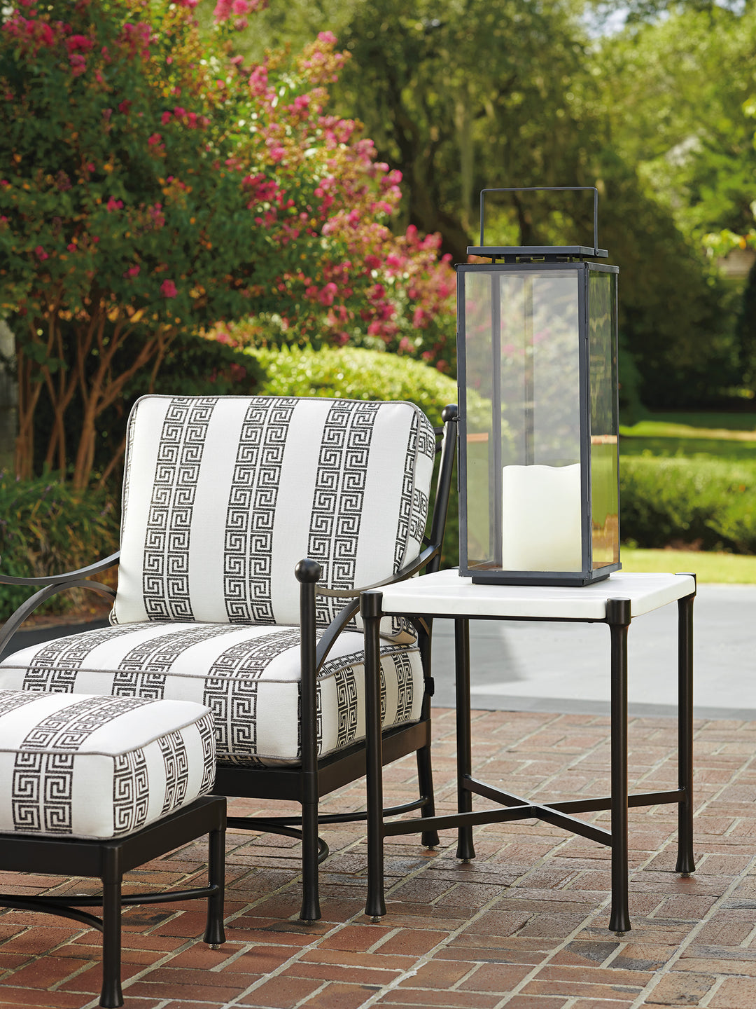 American Home Furniture | Tommy Bahama Outdoor  - Pavlova Rectangular End Table