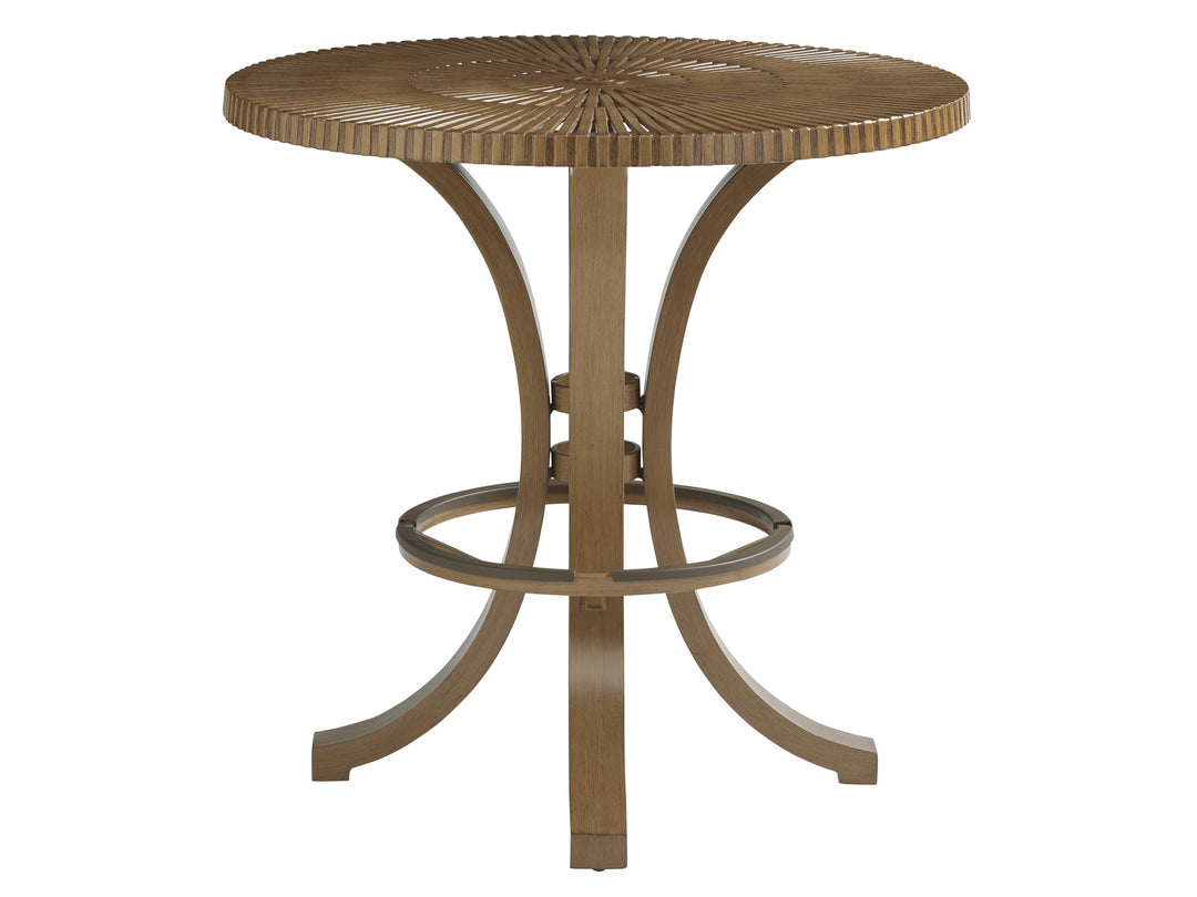 American Home Furniture | Tommy Bahama Outdoor  - St Tropez High/Low Bistro Table