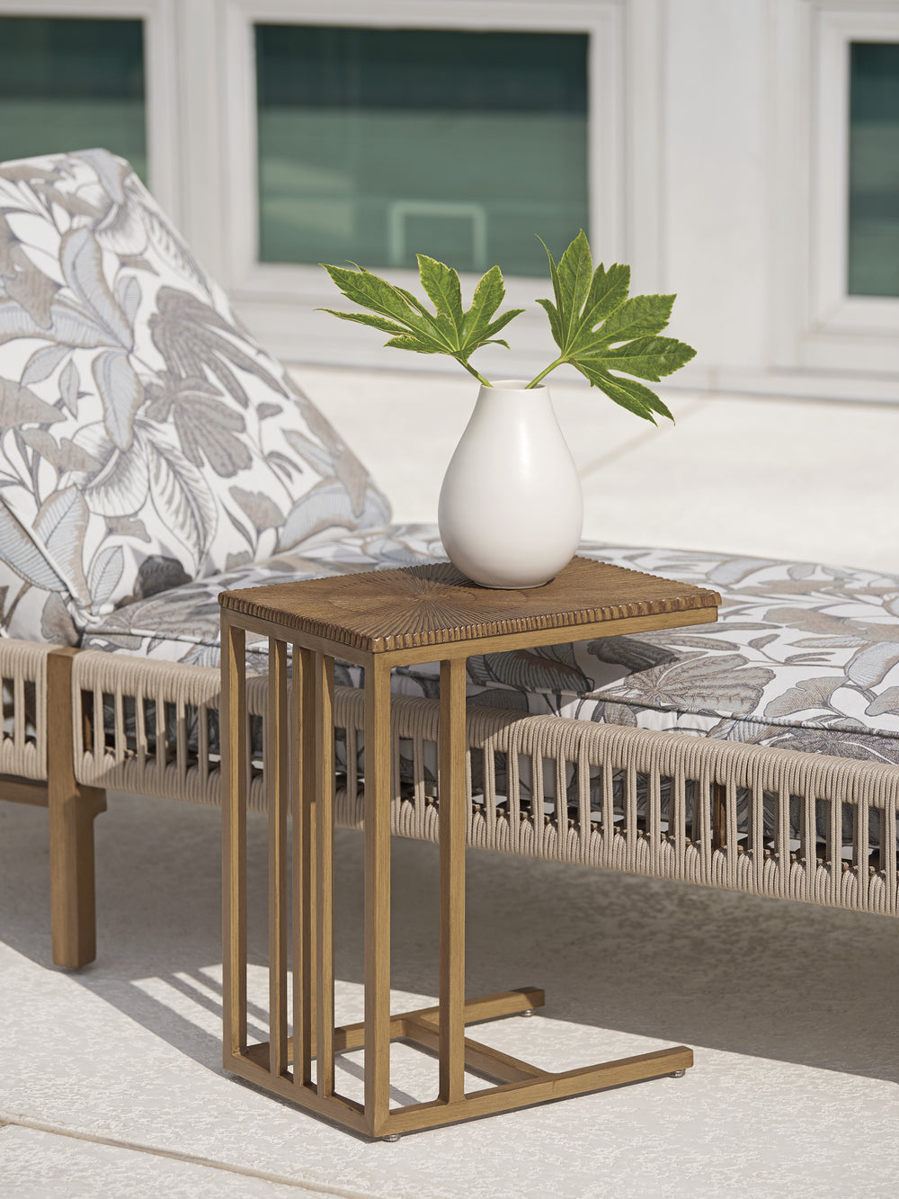 American Home Furniture | Tommy Bahama Outdoor  - St Tropez Rectangular Spot Table