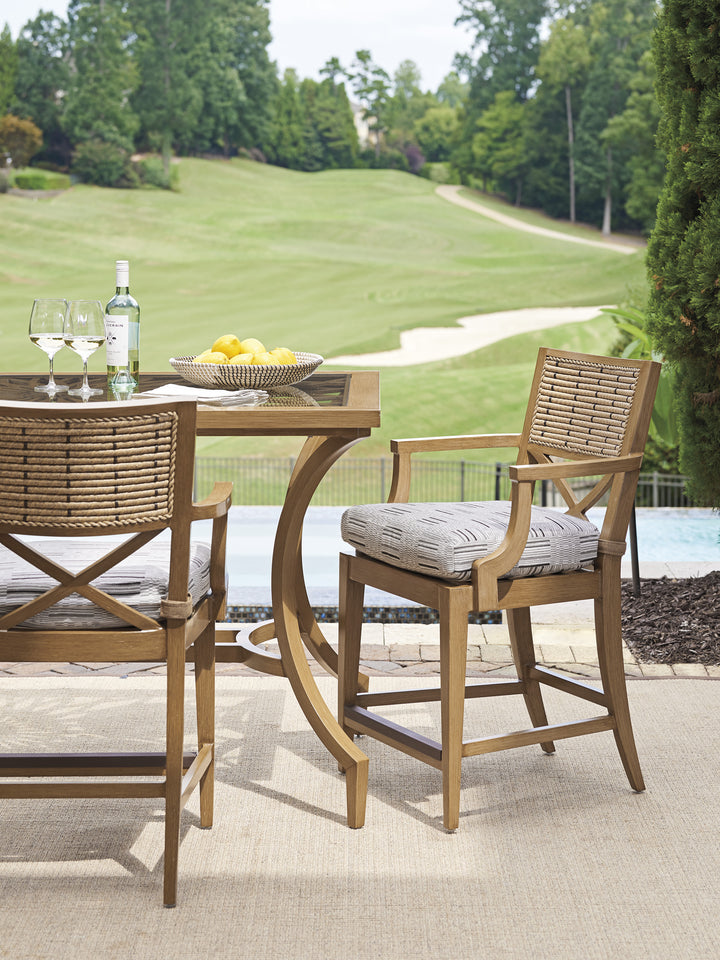 American Home Furniture | Tommy Bahama Outdoor  - Valley View Bistro Table