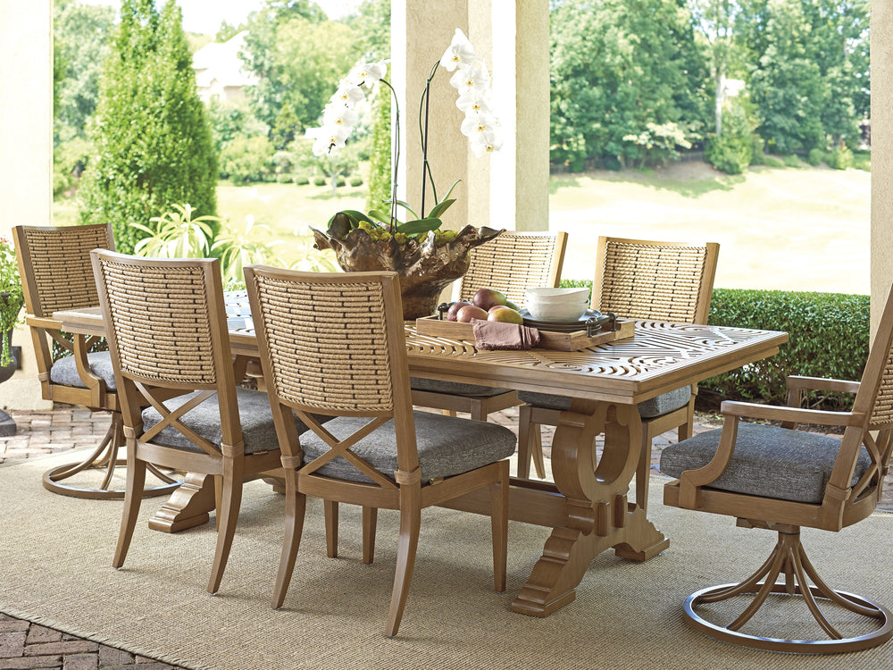 American Home Furniture | Tommy Bahama Outdoor  - Valley View Rectangular Dining Table