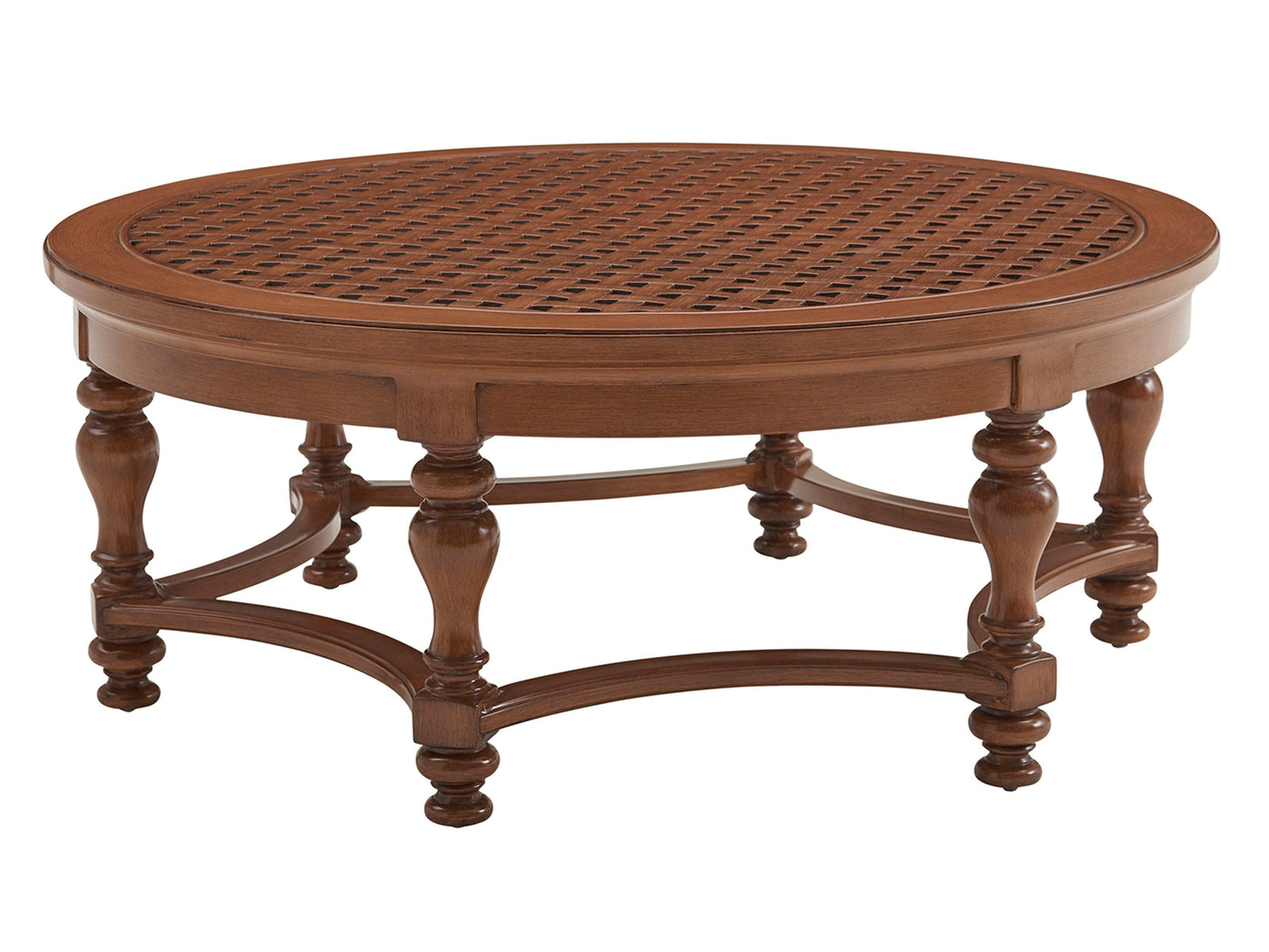 Tommy Bahama Outdoor Harbor Isle Round Cocktail Table OUTDOOR COFFEE TABLES