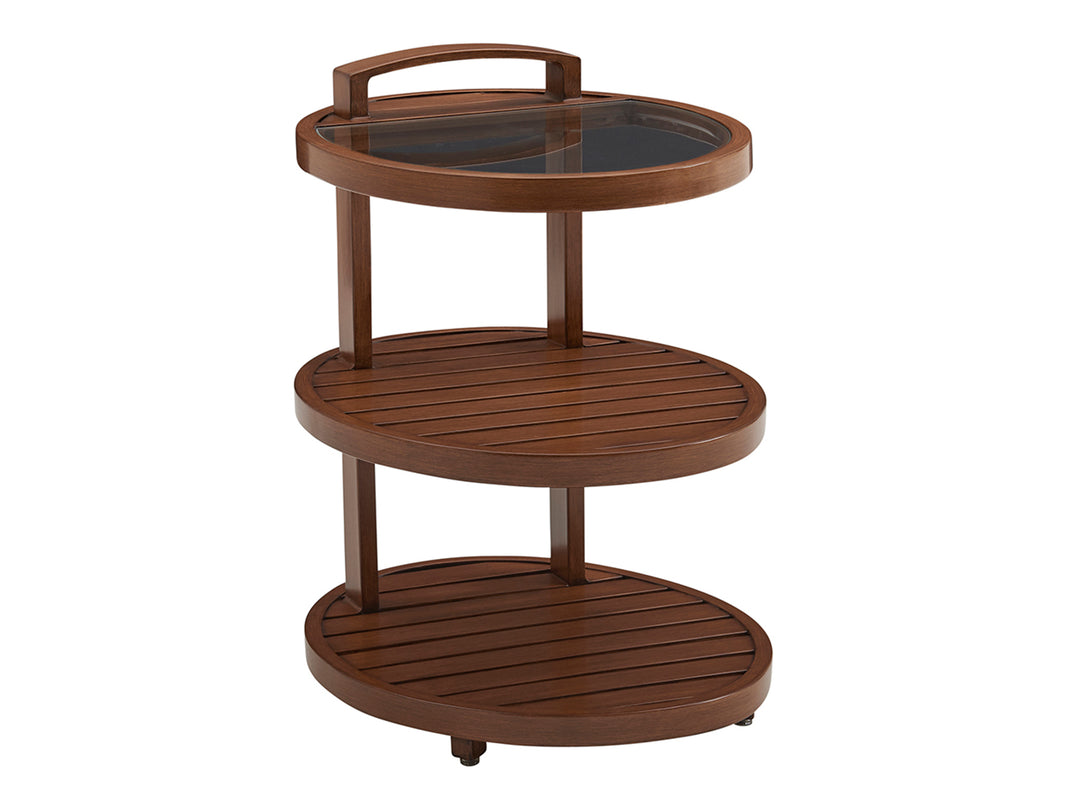 American Home Furniture | Tommy Bahama Outdoor  - Harbor Isle Tiered End Table