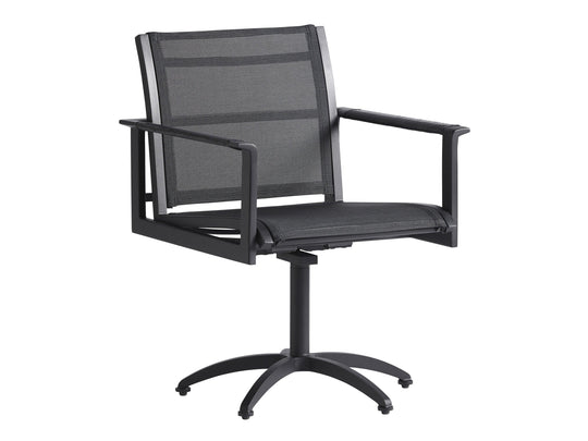 Tommy Bahama Outdoor South Beach Swivel Rocker Dining Chair OUTDOOR DINING CHAIRS