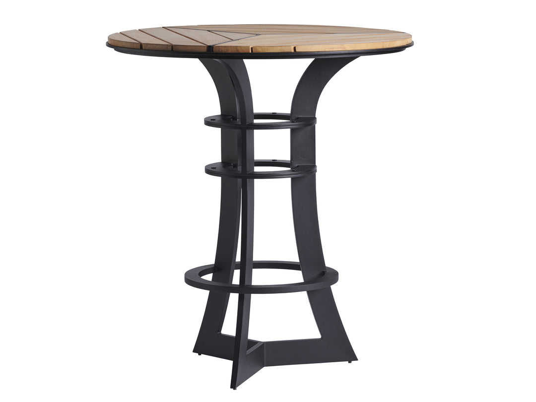 American Home Furniture | Tommy Bahama Outdoor  - South Beach High/Low Bistro Table