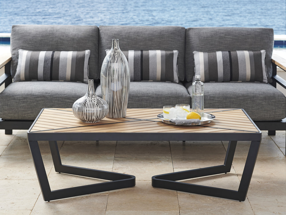 American Home Furniture | Tommy Bahama Outdoor  - South Beach Rectangular Cocktail Table