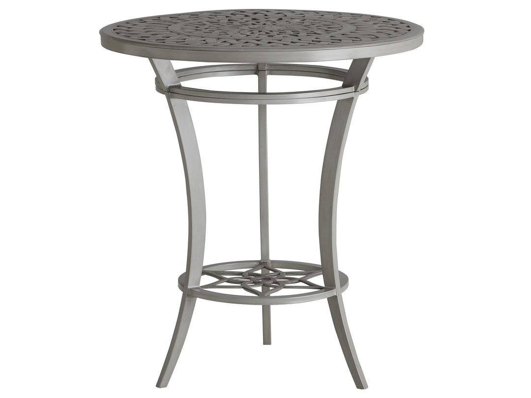 American Home Furniture | Tommy Bahama Outdoor  - Silver Sands High/Low Bistro Table