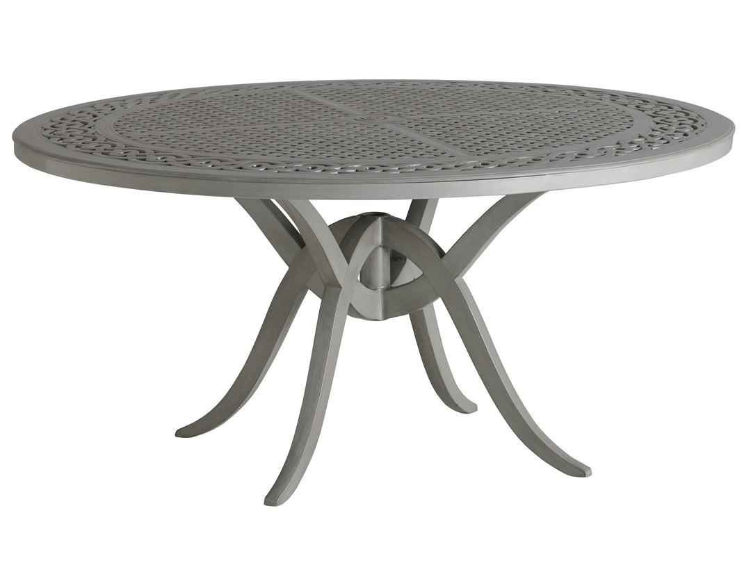 American Home Furniture | Tommy Bahama Outdoor  - Silver Sands Round Dining Table