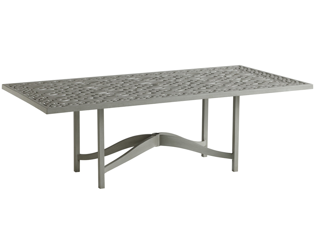 American Home Furniture | Tommy Bahama Outdoor  - Silver Sands Rectangular Dining Table
