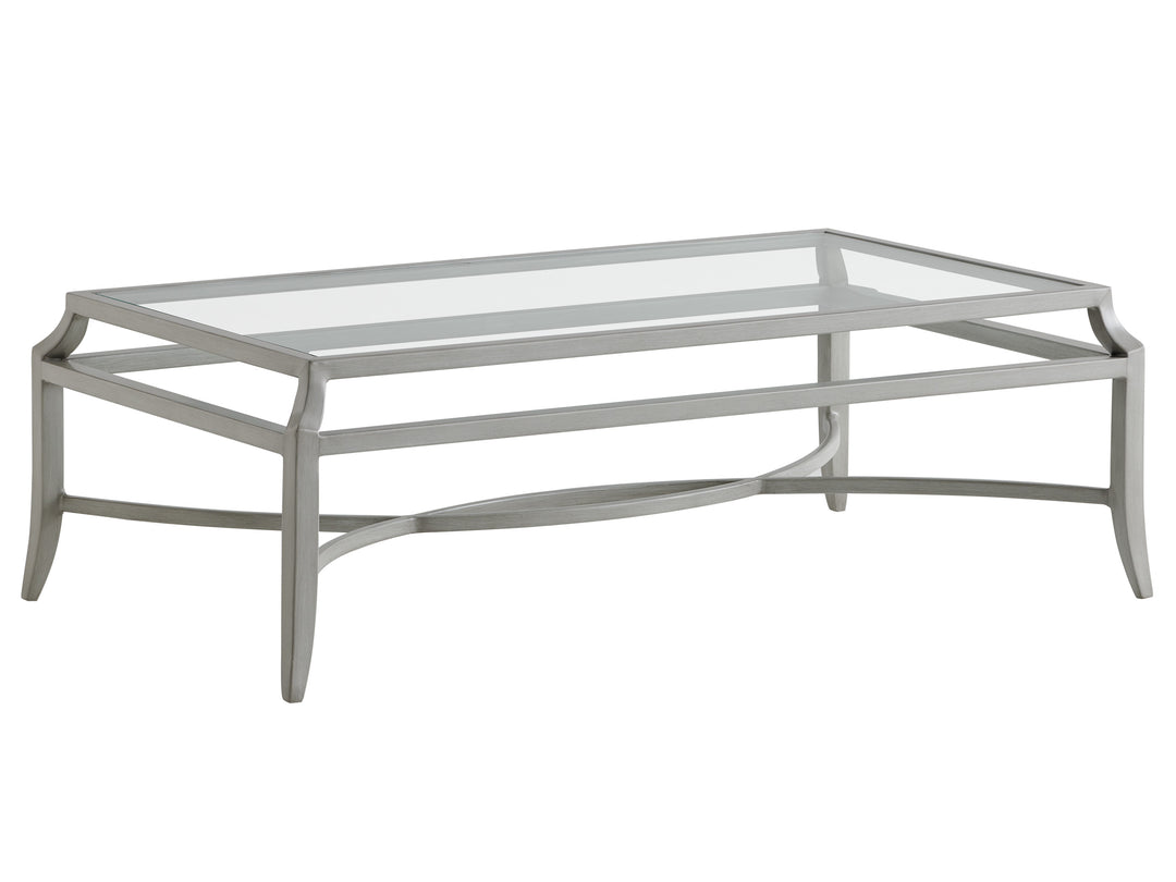 American Home Furniture | Tommy Bahama Outdoor  - Silver Sands Rectangular Cocktail Table