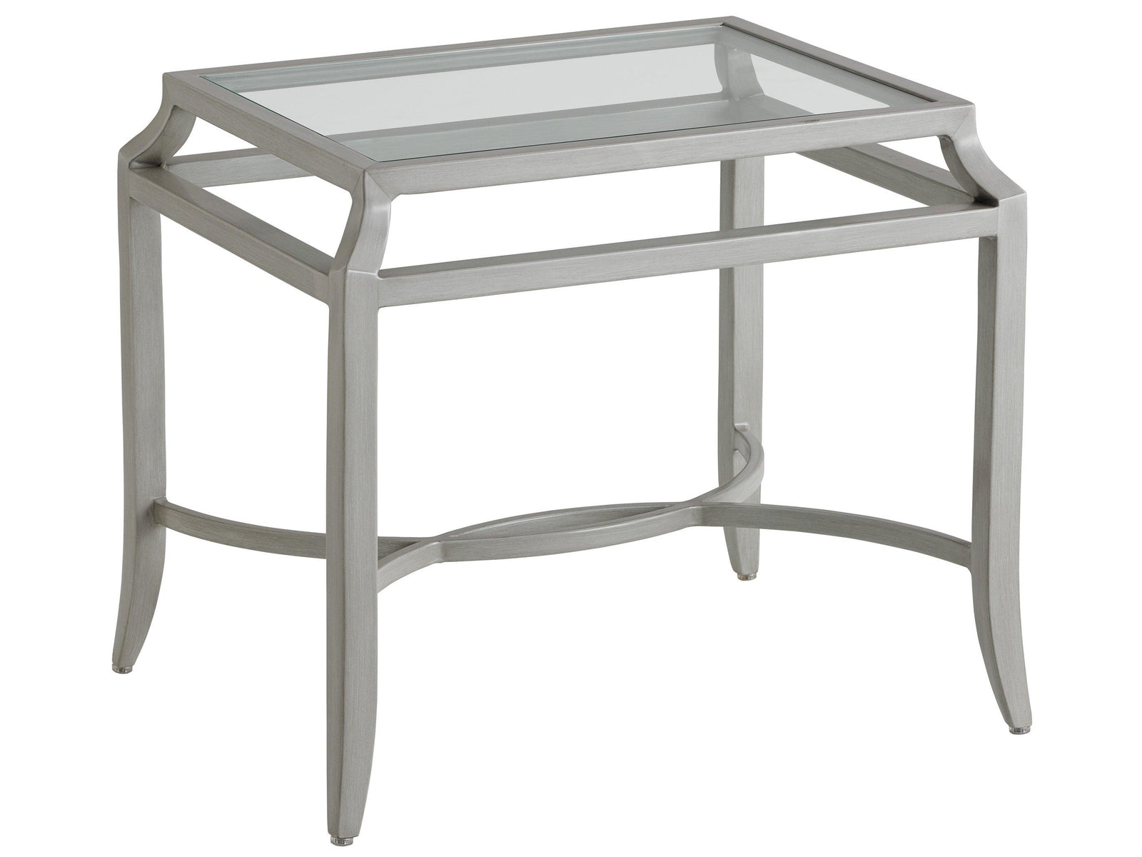 Tommy Bahama Outdoor Silver Sands Rectangular End Table OUTDOOR ACCENT TABLES