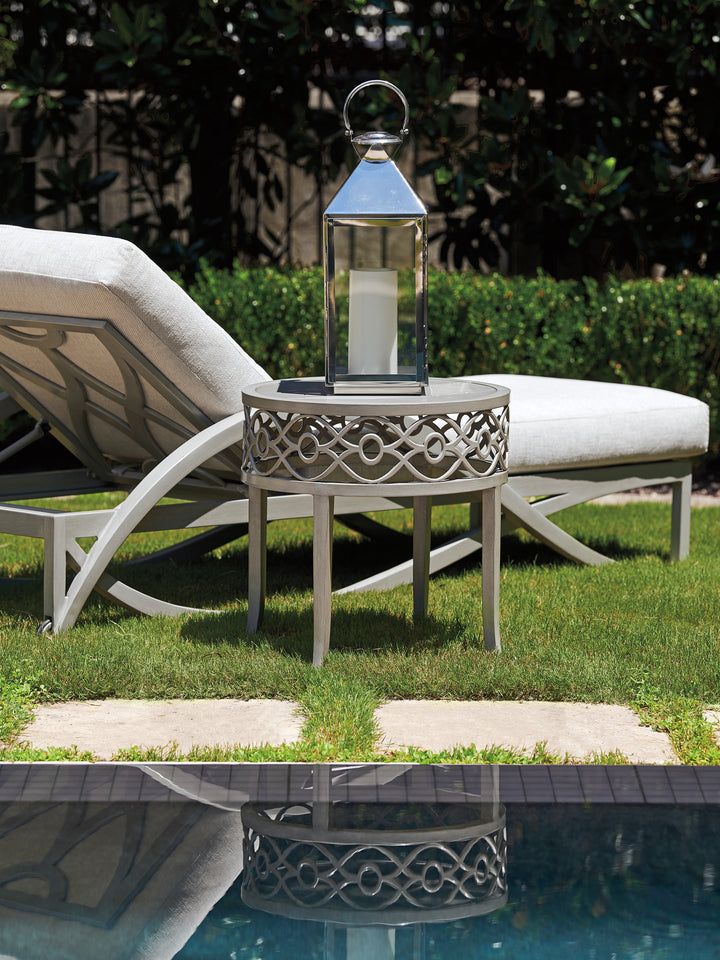 American Home Furniture | Tommy Bahama Outdoor  - Silver Sands Round End Table