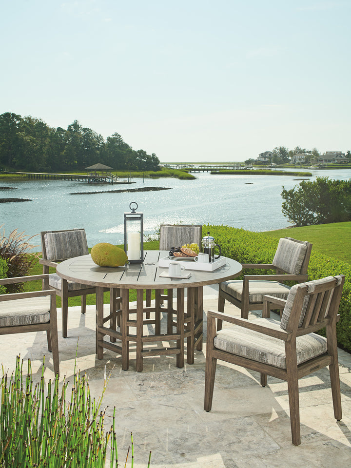 American Home Furniture | Tommy Bahama Outdoor  - La Jolla Round Dining Table