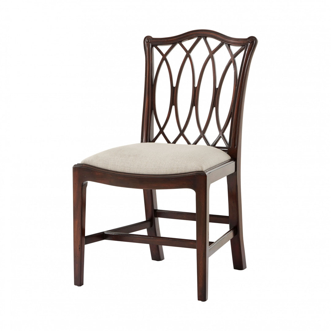 The Trellis Dining Chair - Set of 2 - Theodore Alexander - AmericanHomeFurniture
