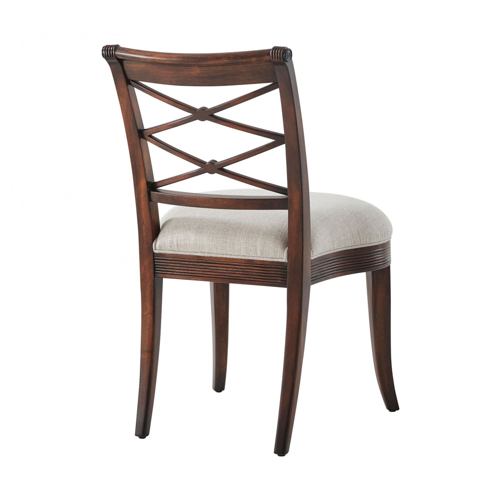 The Regency Visitor's Dining Chair - Set of 2 - Theodore Alexander - AmericanHomeFurniture
