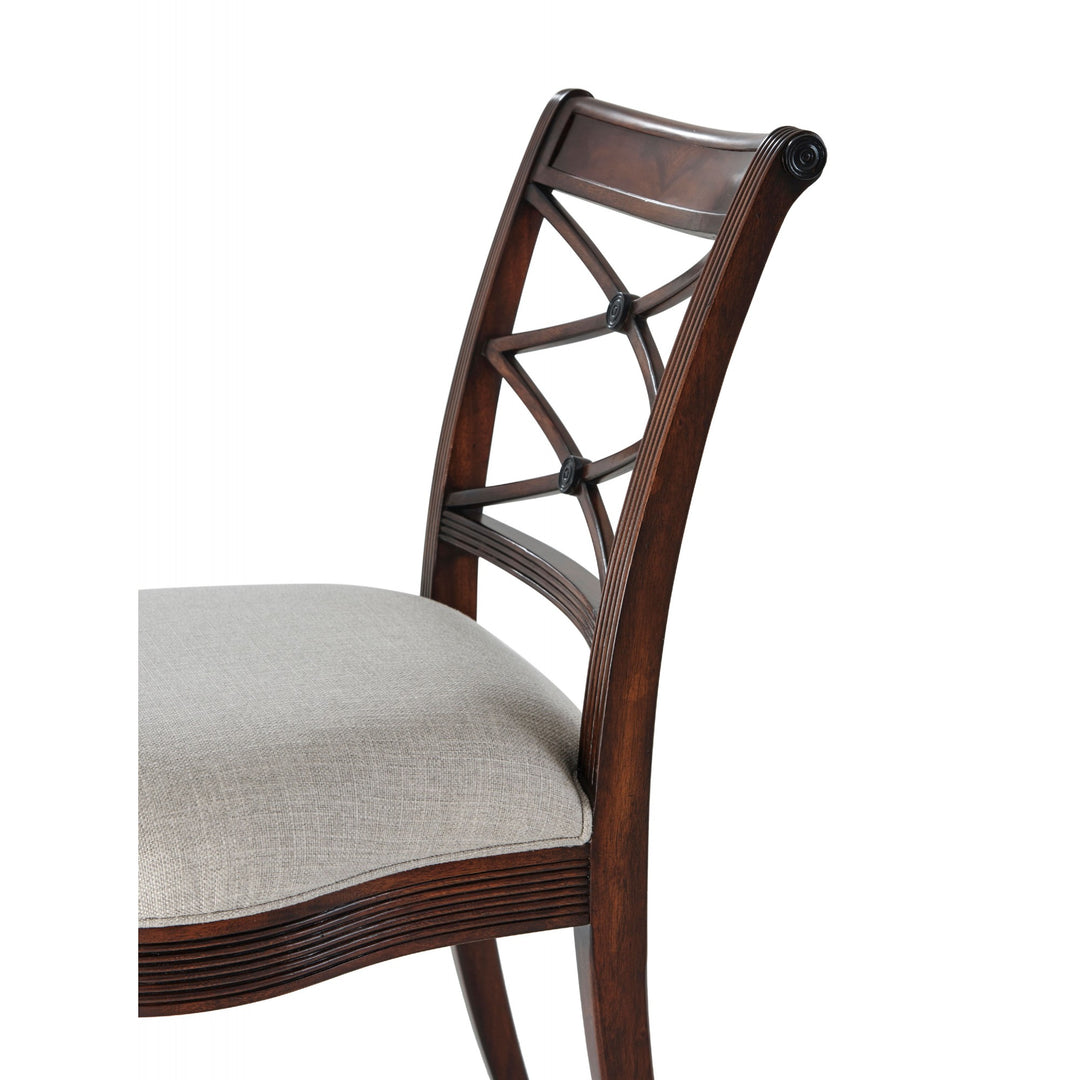 The Regency Visitor's Dining Chair - Set of 2 - Theodore Alexander - AmericanHomeFurniture