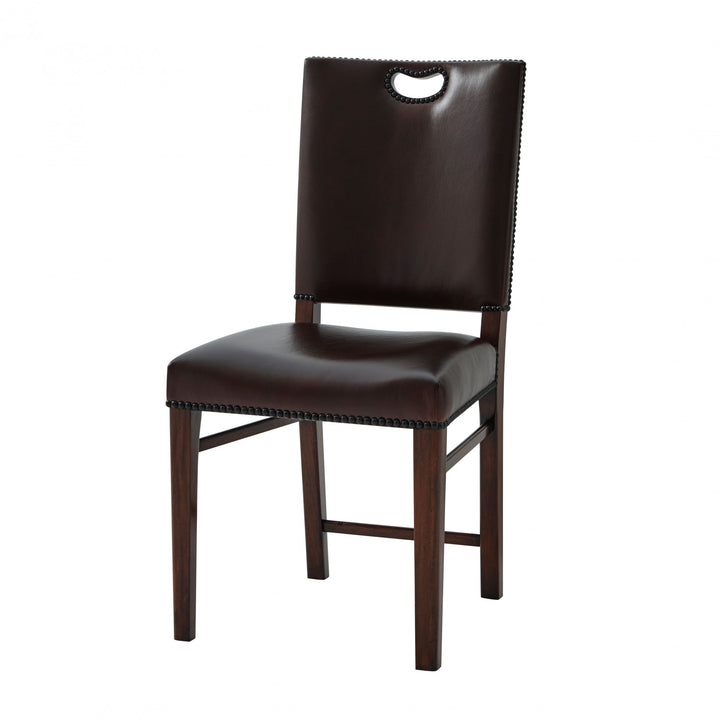 Tireless Campaign Side Chair - Set of 2 - Theodore Alexander - AmericanHomeFurniture