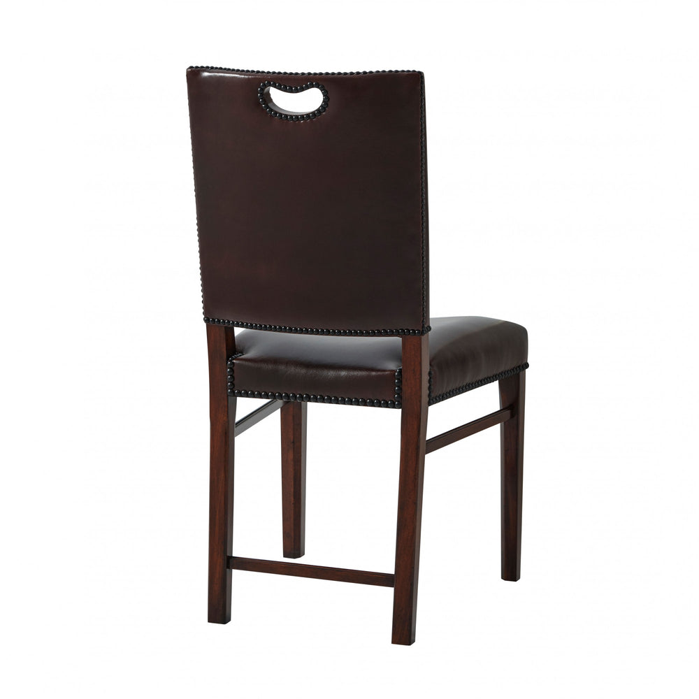 Tireless Campaign Side Chair - Set of 2 - Theodore Alexander - AmericanHomeFurniture