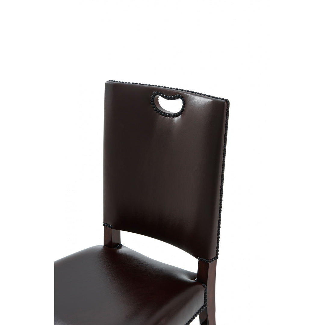 Tireless Campaign Side Chair - Set of 2 - Theodore Alexander - AmericanHomeFurniture