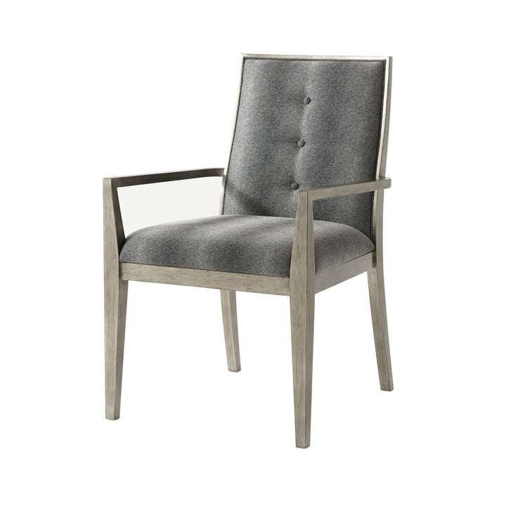 Linden Armchair - Set of 2 - Theodore Alexander - AmericanHomeFurniture