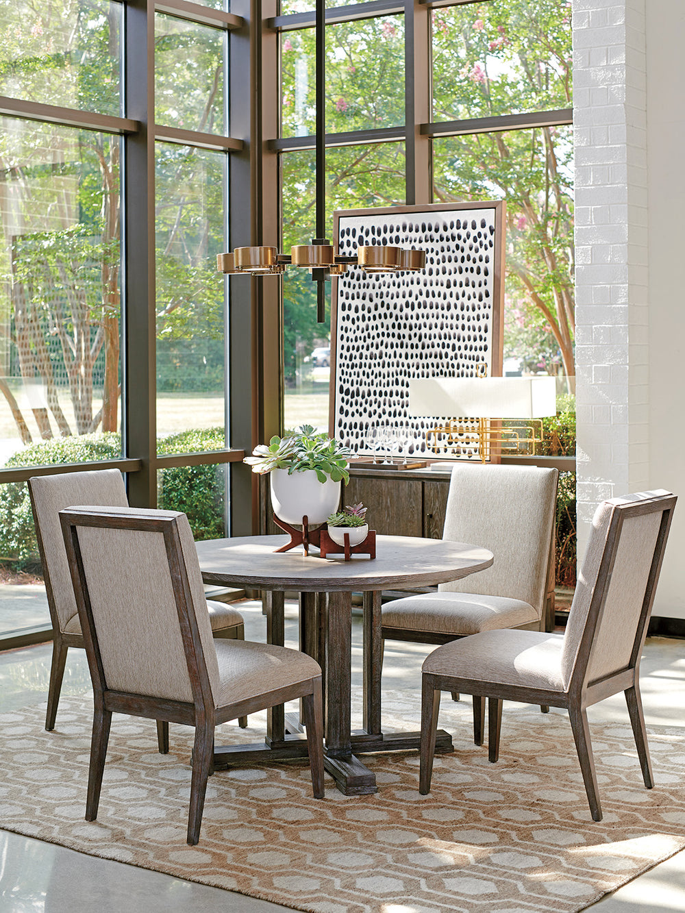 American Home Furniture | Lexington  - Santana Montrose Round Dining Table