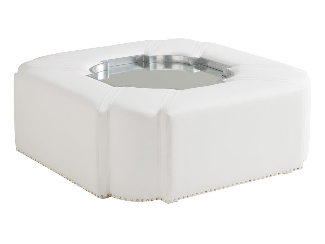 American Home Furniture | Lexington  - Avondale Clarendon Upholstered Cocktail Table