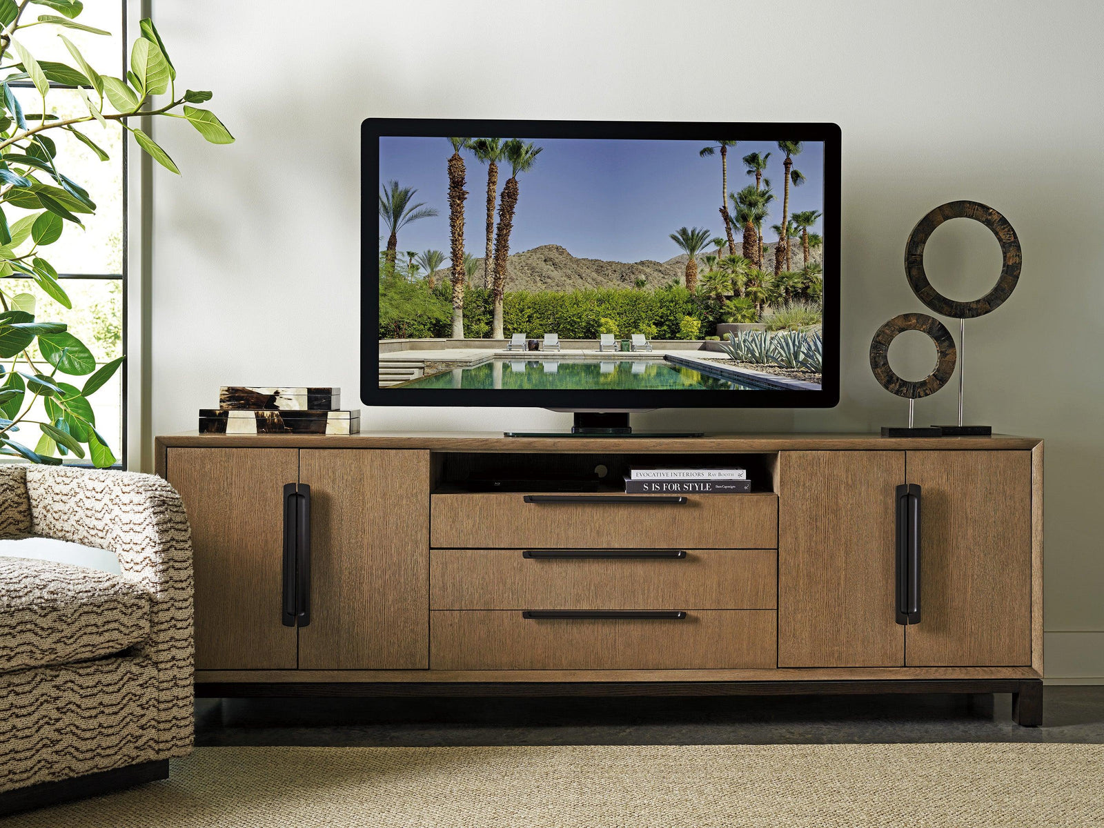 Lexington Zanzibar Monrovia Media Console MEDIA + TV STANDS