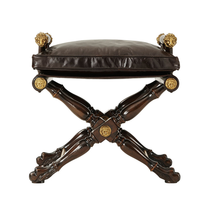 The Director's Stool - Theodore Alexander - AmericanHomeFurniture