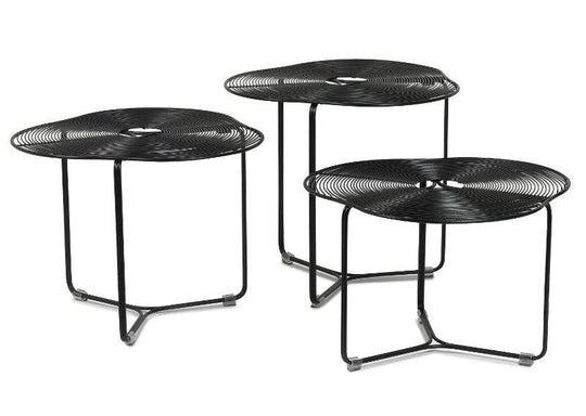 Oggetti A Cote Cofee Table, Set/3, Black COFFEE TABLES
