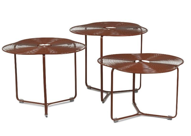 Oggetti A Cote Cofee Table, Set/3, Orange COFFEE TABLES