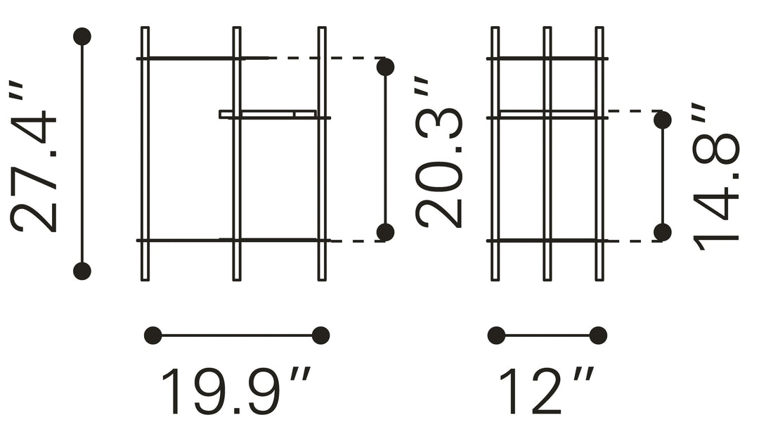 William Side Table - AmericanHomeFurniture