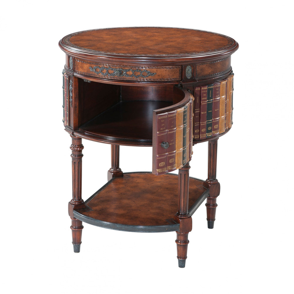 Louis XVI library Side Table - Theodore Alexander - AmericanHomeFurniture