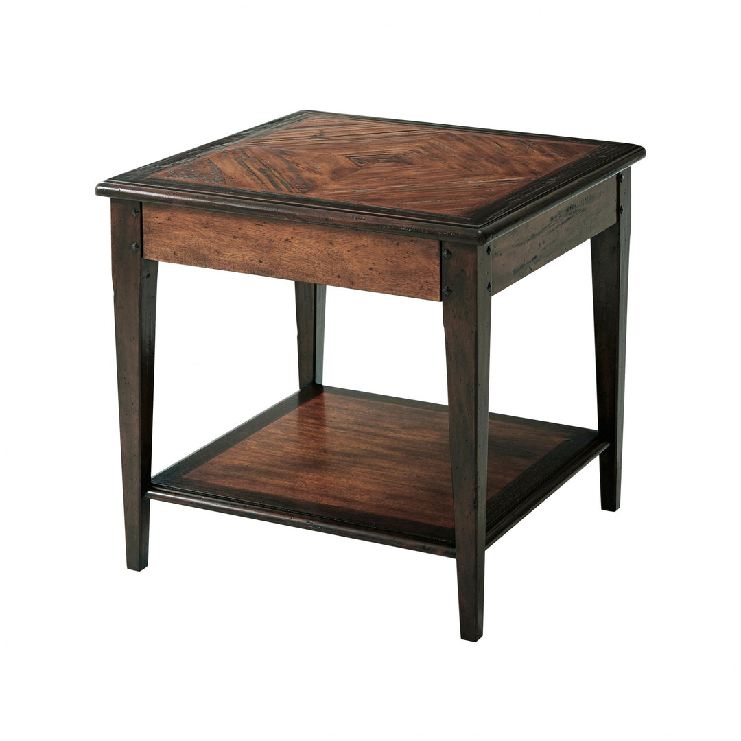 Wine Country Side Table - Theodore Alexander - AmericanHomeFurniture