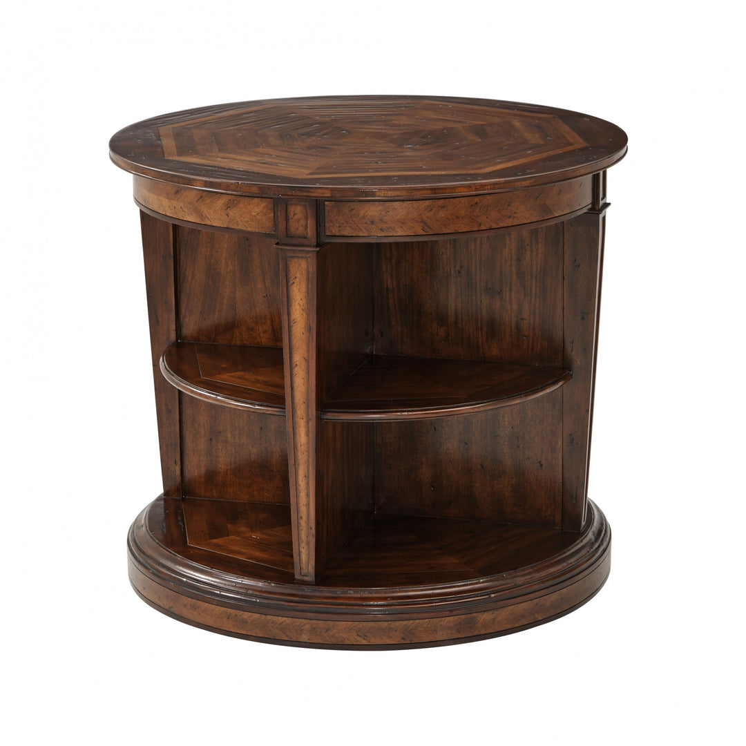 Around the Olive Groves Side Table - Theodore Alexander - AmericanHomeFurniture