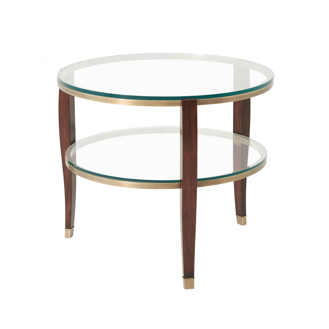 Seeing Double Side Table - Theodore Alexander - AmericanHomeFurniture