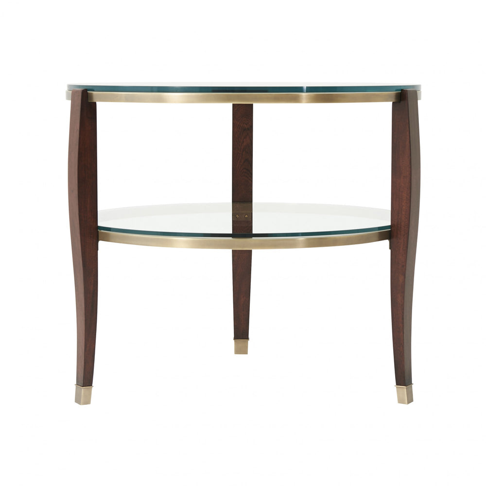 Seeing Double Side Table - Theodore Alexander - AmericanHomeFurniture
