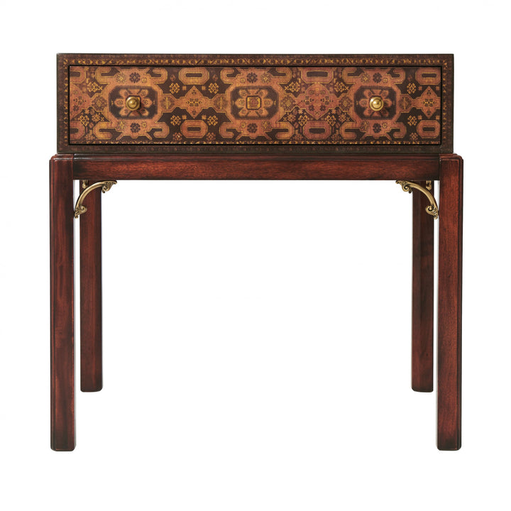 Hammadan Side Table - Theodore Alexander - AmericanHomeFurniture