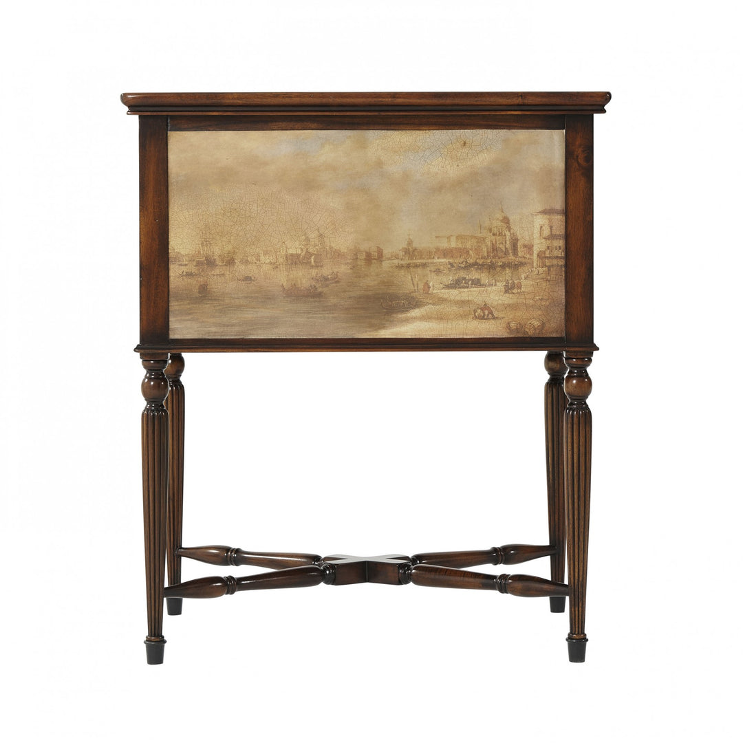 Arcadia Side Table - Theodore Alexander - AmericanHomeFurniture