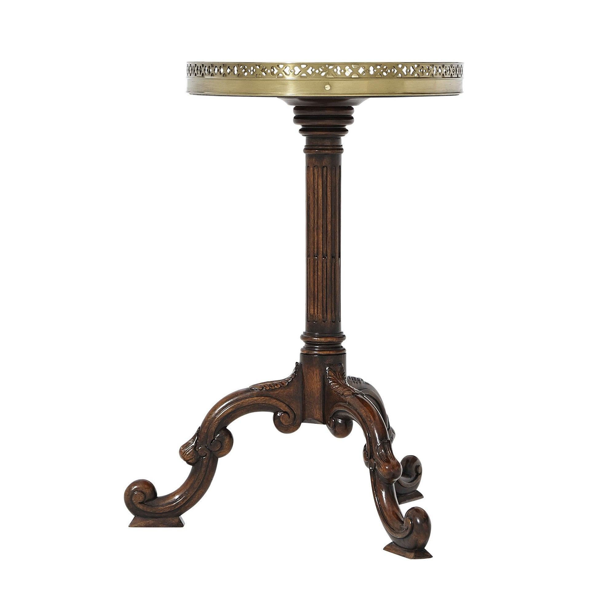 Theodore Alexander Radiating Parquetry Accent Table - Thumbnail 5